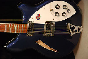 Rickenbacker 300 360/12 Electric Guitar Midnight Blue 2015