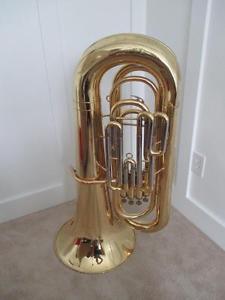 Yamaha YBB-321 4-Valve 4/4 BBb Tuba Sounds Great Recent Version NICE