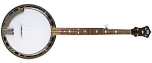Recording King Madison RK-R25 Banjo with Hard Case and Gibson Scruggs Strings