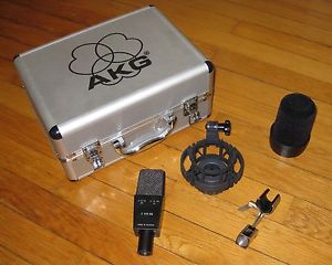 AKG C 414 EB P48 with Hard Case, Adapter, Shock Mount, Windscreen