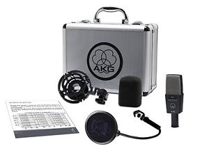 AKG C414 XLS Multi-Pattern Condenser Microphone NEW IN CASE