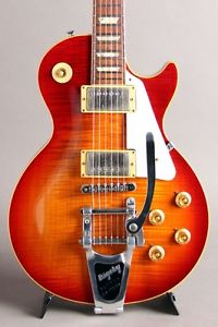 GIBSON Les Paul Classic Plus MOD w/Bigsby Cherry Sunburst 1992 w/Hardcase #R673