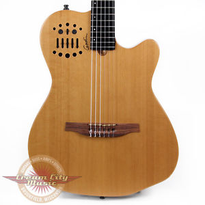 Brand New Godin Multiac ACS-SA Slim Nylon Cedar Acoustic-Electric Guitar Natural