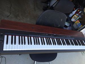Yamaha P-155 Mahogany Satin 88 Weighted Keys - USB - Pro Piano - Lightly Used