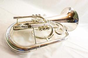 Jupiter Quantum 5070S Marching Euphonium SILVER PLATE NICE QuinnTheEskimo
