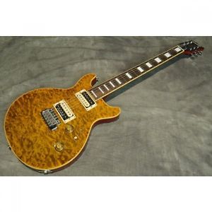 EDWARDS E-KT-125SQM TGEYE Knight quilt maple top Gold Used Electric Guitar Japan