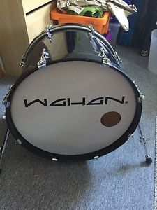 WAHAN 20" x 14" Bass Drum schwarz