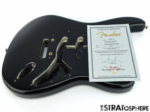 USA Fender Custom Shop NOS Pro Strat BODY Stratocaster Guitar Nitro Black