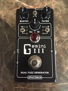 Spaceman Gemini Dual Fuzz Generator Black #22/50