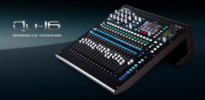 NEW ALLEN & HEATH QU-16C DIGITAL TOUCHSCREEN MOTORIZED FADERS MIXER QU 16