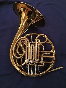 Vintage CONN 6D Double French Horn & Case  & Mouthpiece Just SERVICED -  READY