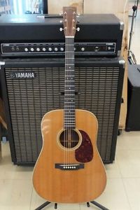 Martin 2002's HD-28V Natural w/hard case F/S Guiter Bass From JAPAN #F32