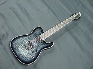SCHECTER AD-PT-7-HR-HB Trance Black Burst NEW FREESHIPPING from JAPAN