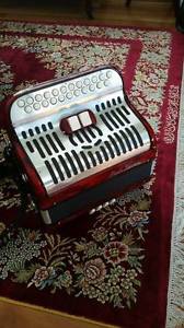 Paolo Soprani Early-Mid '50s B/C Button Accordion Irish