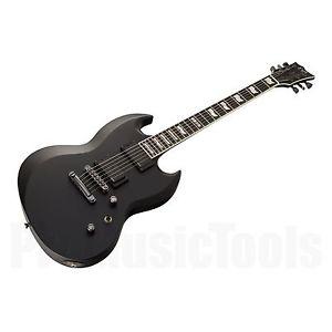 ESP Viper BKS - Black Satin * NEW * last one! emg 81 85 blks sg