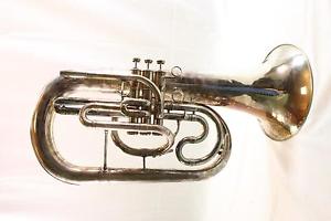 Jupiter Quantum 5070S Marching Euphonium SILVER PLATE NICE QuinnTheEskimo