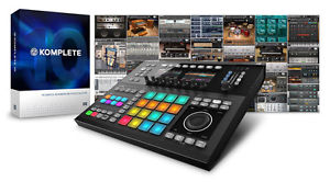 Native Instruments Maschine Studio, Schwarz, und Komplete 10 Set