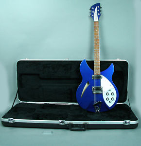 2004 Rickenbacker 330 Midnight Blue RARE Finish Electric Guitar USA w/OHSC