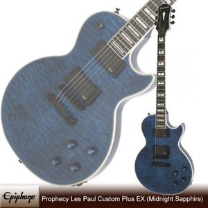 Epiphone Prophecy Les Paul Custom Plus EX (Midnight Sapphire) New Free Shipping