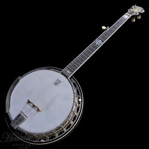 DEERING BANJO John Hartford 5-String Gray w/hard case F/S Guiter From JPN #Z634