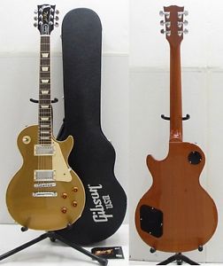 Gibson USA Les Paul Standard Gold Top w/hard case F/S Guiter From JAPAN #F67