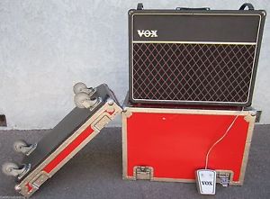 Vtg 1979 Vox AC30 Top Boost Reverb Combo Amp (Rose Morris) British w/  A&S Case