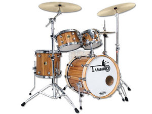 Batteria Acustica Tamburo Opera + Rullante +Custodie Omaggio