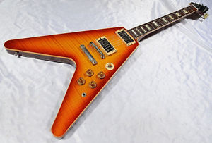 Gibson Custom Shop Flying V Standard Figured Top 2008 Used w/Original Hardcase