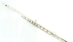 YAMAHA YFL-817 IDEAL Handmade Silver Flute Excellent++++ from Japan