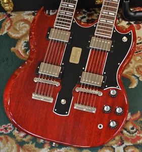 Gibson Custom Shop EDS-1275 Double Neck Cherry CS600277  NEW w/Hard Case