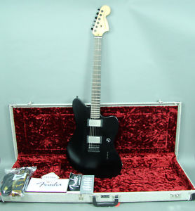 2014 Fender Jazzmaster Jim Root Slipnot Satin Black Artist Guitar USA w/OHSC