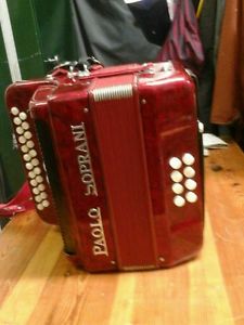 Paolo Soprani DG melodeon, button accordeon collect recomended near Ludlow