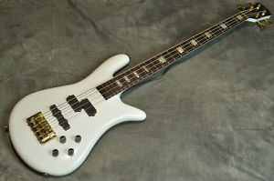 Spector Euro 4 LX / White Bass, c.2007 Good. w/Gig Bag
