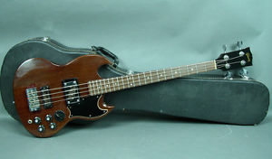 1973 Gibson EB-3 Solidbody SG Style Electric Bass Guitar w/OHSC