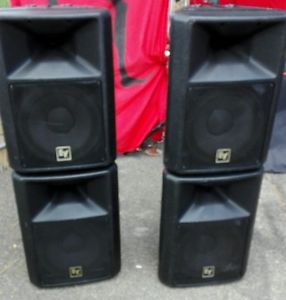 2 COPPIE DI CASSE ELECTRO VOICE SX 200 300 WATT 8OHM MADE IN USA ELECTROVOICE