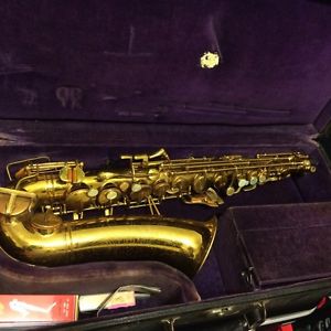 1941 Buescher Big B Alto Sax- Great Player