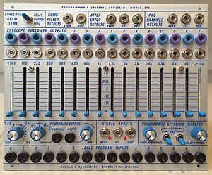 BUCHLA-compatible PROGRAMMABLE SPECTRAL PROCESSOR MODEL 296