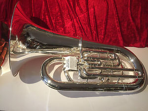 Special Offer JP  EEb Compensating 4v Tuba In Silver Plate RRP £3119