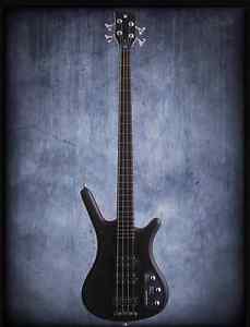 New Warwick RockBass Corvette DoubleBuck Bass Guitar - Nirvana Black w/case!