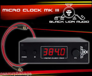 Black Lion Audio Micro Clock MkIII *NEW* + FREE BNC Cable! Mk3 Mk III IN STOCK!!