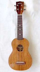 Kala Elite 1KOA-SG ALL Solid Hawaiian Koa Soprano Ukulele Gloss w/Hard case