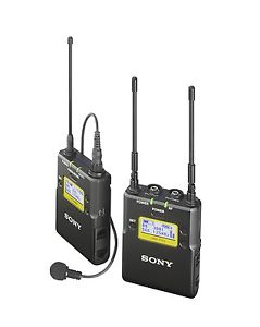 Sony Lav Mic, Bodypack Tx And Portable Rx Wireless System - 566 Mhz To 608 Mhz