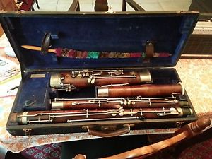 Fagott Blasinstrument Schuster und Co Markneukirchen Jäger Ersatz - Regiment 221