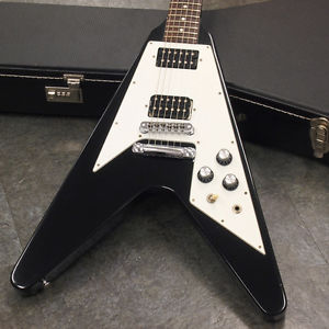 Gibson Flying V '67 Reissue Ebony Used w/ Hard case