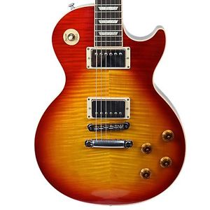 USED GIBSON LES PAUL STANDARD ELECTRIC GUITAR HERITAGE CHERRY SUNBURST FINISH