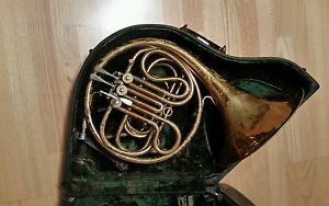 Vintage CONN  French Horn & Case