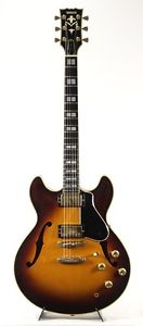 YAMAHA SA-2000 Brown Sunburst  Electric Guitar w/HardCase From Japan Used #G761