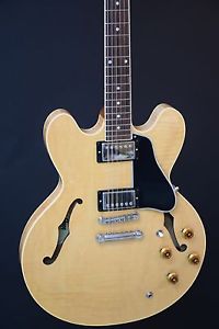 1997 Gibson ES-335 Natural Semi Hollow Electric Guitar