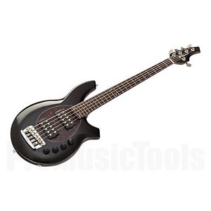 Music Man USA Bongo 5 HH Piezo BK - Black * exc. cond. * bass musicman stingray