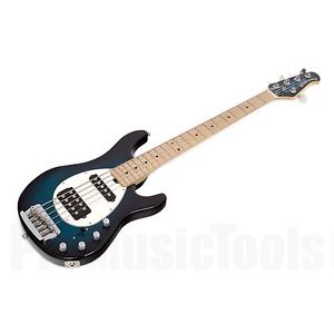 Music Man USA Sterling 5 HS PBB - Pacific Blue Burst MN MH - demo *NEW* stingray